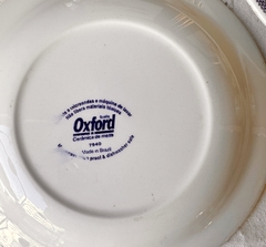 Plato hondo de loza brasilera Oxford. 22 m. - comprar online