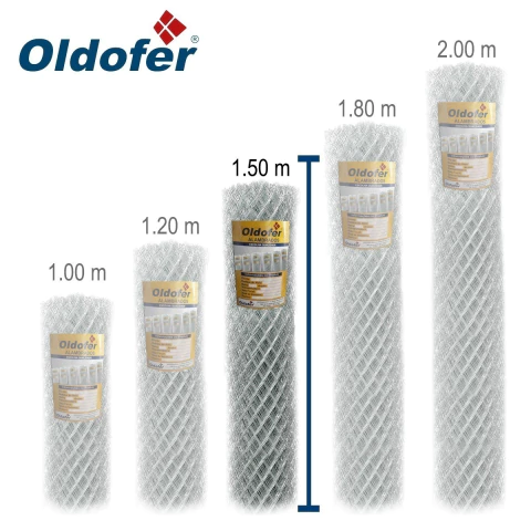 Tela Alambrado Galvanizada fio 12 (2,76 mm) rolo 25 metros lineares - comprar online