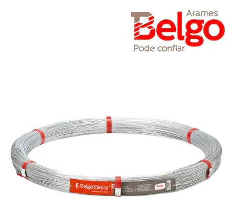 Arame de Aço Eletrix 2,10 mm Rolo com 500 metros