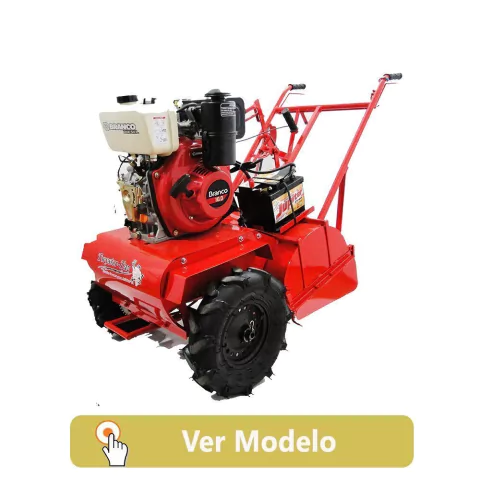 Picador de Cama de Aviário Twyster Taz à Diesel Partida Elétrica