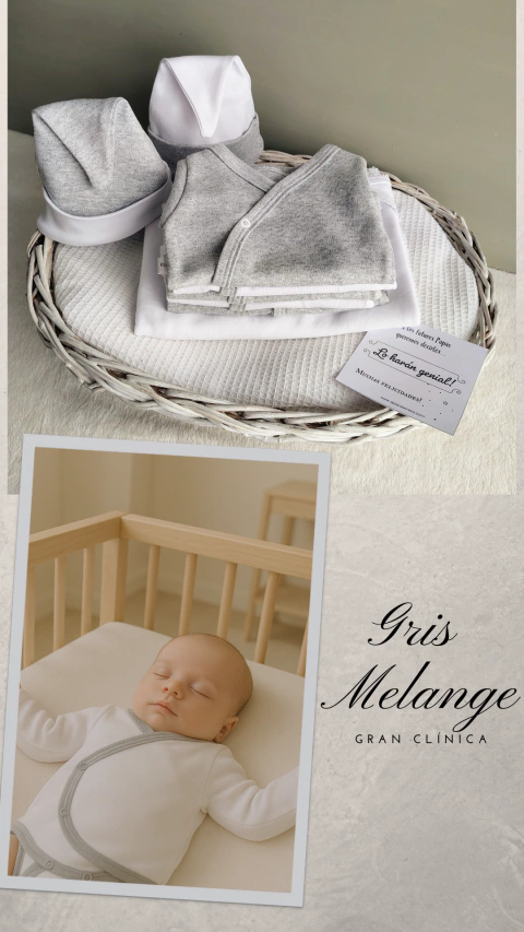 GRAN CLÍNICA GRIS MELANGE - comprar online