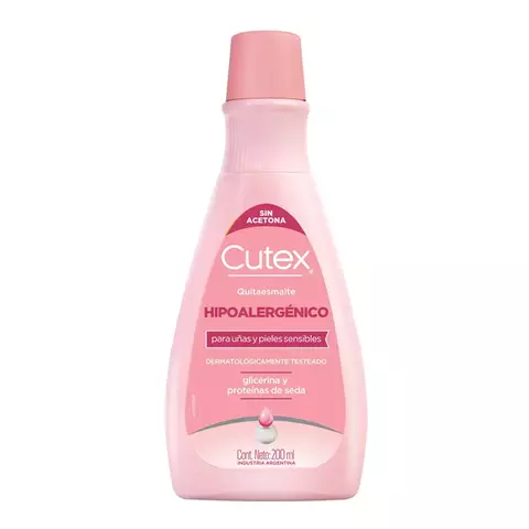 CUTEX QUITA ESMALTE HIPORLAGENICO 200ML