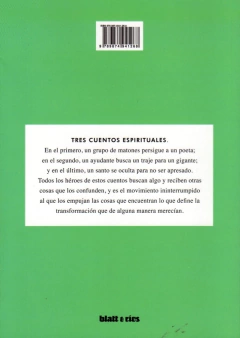 Tres cuentos espirituales - Katchadjian Pablo / Ed: Blatt & Ríos - comprar online