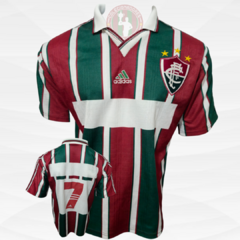 Camisa Fluminense 1999 N°7 Usada em Jogo Tamanho M - Adidas