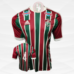 Camisa Fluminense 2013 N°4 Usada em Jogo Tamanho M - Adidas
