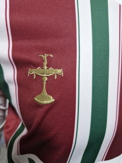 Camisa Fluminense 2012 N°7 Usada Em Jogo Tamanho G (Modelo ajustado) Techfit - Adidas - Colecionadores Tricolores