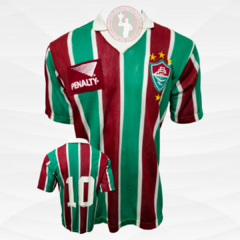 Camisa Fluminense 1987 N°10 Usada em Jogo Tamanho G - Penalty