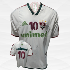 Camisa Fluminense 2001/02 N°10 Usada em Jogo Tamanho G - Adidas