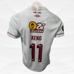 Camisa Fluminense 2023 11 Keno Tamanho M Usada em Jogo - Umbro - Colecionadores Tricolores
