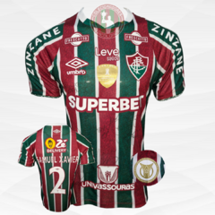 Camisa Fluminense 2024 Autografada N°2 Samuel Xavier Usada em Jogo Tamanho M - Umbro - comprar online