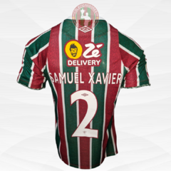 Imagem do Camisa Fluminense 2024 Autografada N°2 Samuel Xavier Usada em Jogo Tamanho M - Umbro
