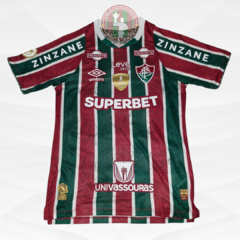 Camisa Fluminense 2024 Autografada N°2 Samuel Xavier Usada em Jogo Tamanho M - Umbro na internet