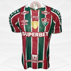 Camisa Fluminense 2024 Autografada N°10 PH. GANSO Usada em Jogo Tamanho M - Umbro - Colecionadores Tricolores