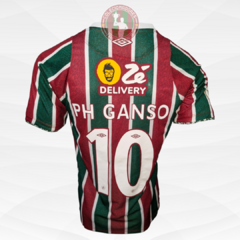 Camisa Fluminense 2024 Autografada N°10 PH. GANSO Usada em Jogo Tamanho M - Umbro - loja online
