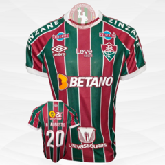 Camisa Fluminense 2024 N°20 R. Augusto Usada em Jogo Tamanho G - Umbro - comprar online