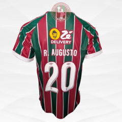 Camisa Fluminense 2024 N°20 R. Augusto Usada em Jogo Tamanho G - Umbro - Colecionadores Tricolores
