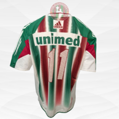 Camisa Fluminense 2005 N°10 Tamanho GG - Adidas - Colecionadores Tricolores