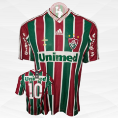 Camisa Fluminense 2009 Na Etiqueta N°10 Tamanho M - Adidas na internet