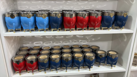 Mate imperial FUTBOL (ELEGIR ESCUDO) + bombilla - comprar online