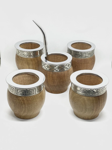 Mate imperial de algarrobo + bombilla