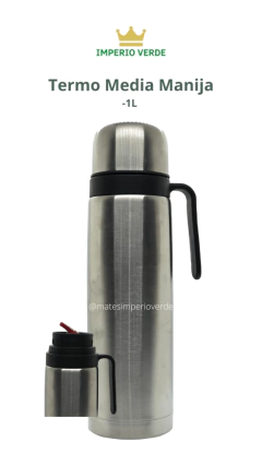 Termo media manija, con tapon cebador