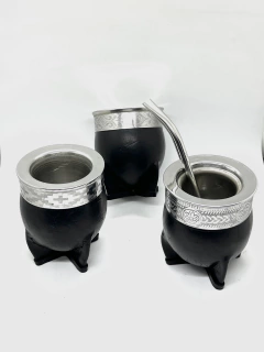 mate imperial acero inox + bombilla - comprar online