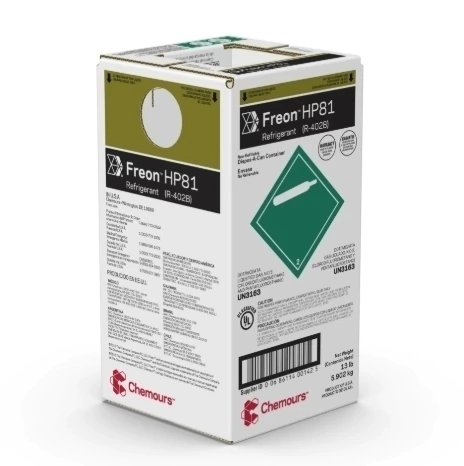 Garrafa HP81 Chemours 5,9Kg