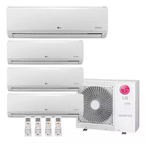 Multi Split LG 3 Evap 2250 y 1 Evap 4500