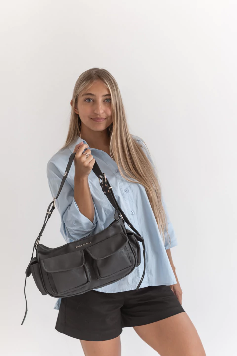 Cartera Franci negro munra - comprar online