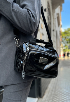 Kiara negra charol - comprar online
