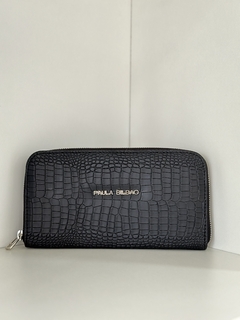 paula negra croco - comprar online