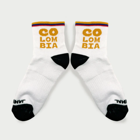 Medias cortas Colombia - Blancas