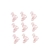 Clips Flamingo c/12 - comprar online