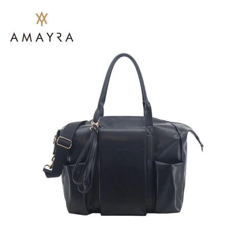 Amayra Bolso Maternal Negro