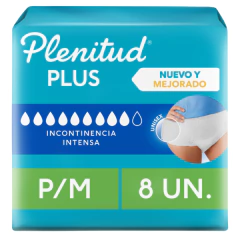 PLENITUD ROPA INTERIOR PROTECT PLUS x8UN - comprar online