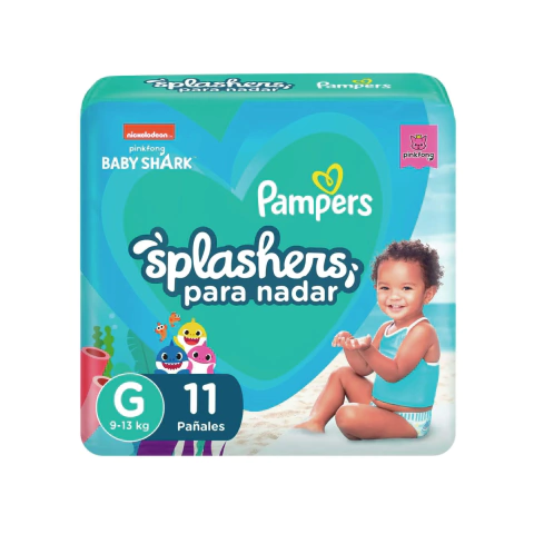 Pampers Splasher en internet