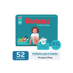HUGGIES PROTECT PLUS (M al XXXG) - Tienda Mi Pañal
