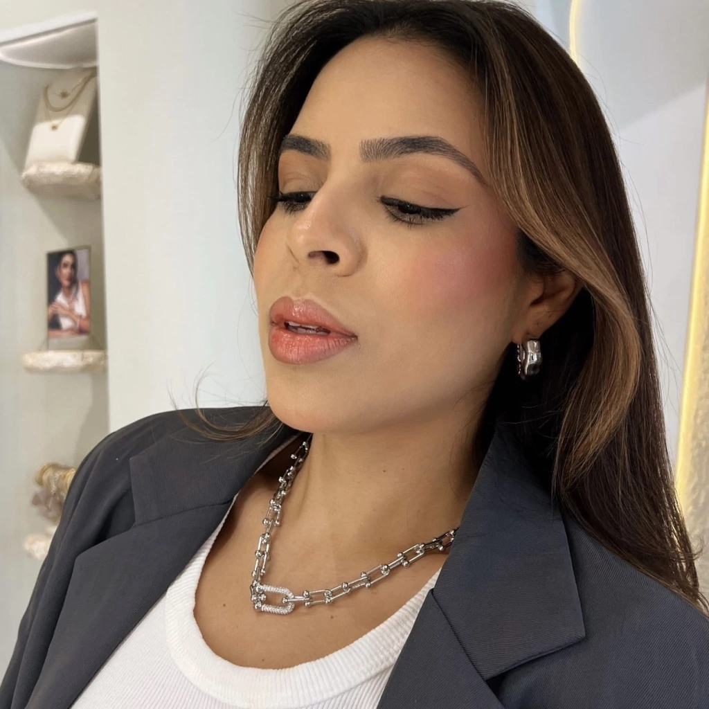Choker TIFF prata - semijoia