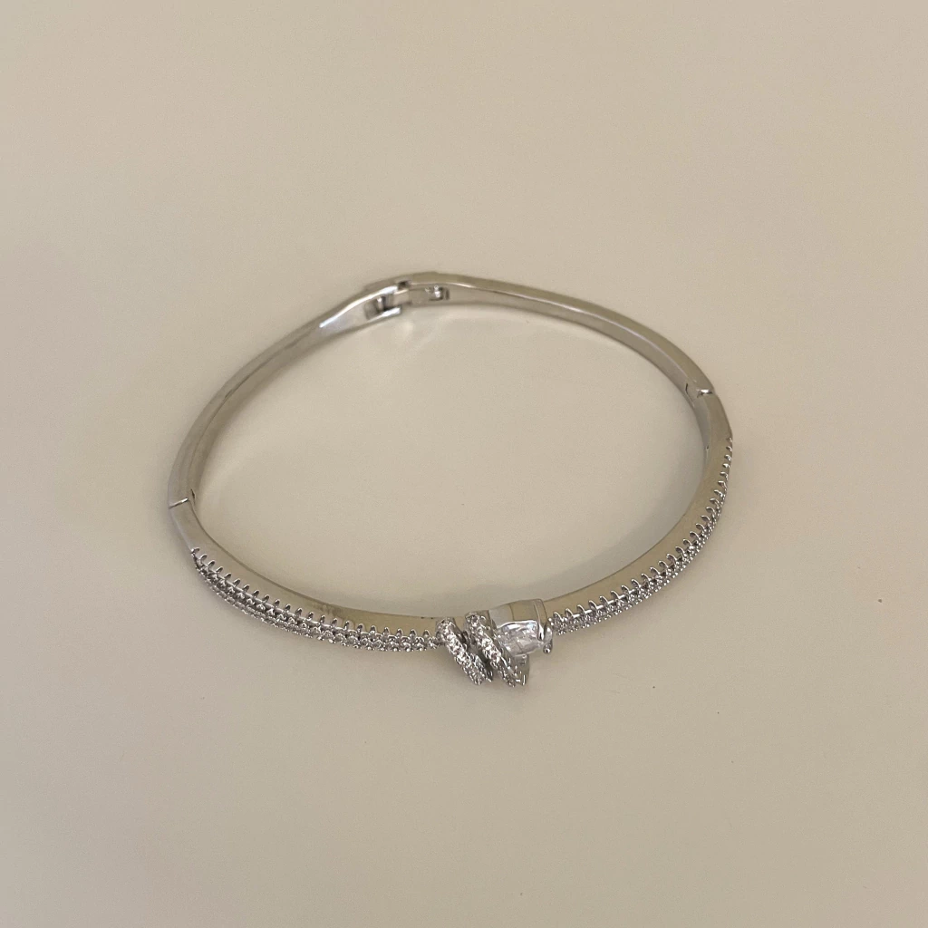 Bracelete eloa prata - Semijoia