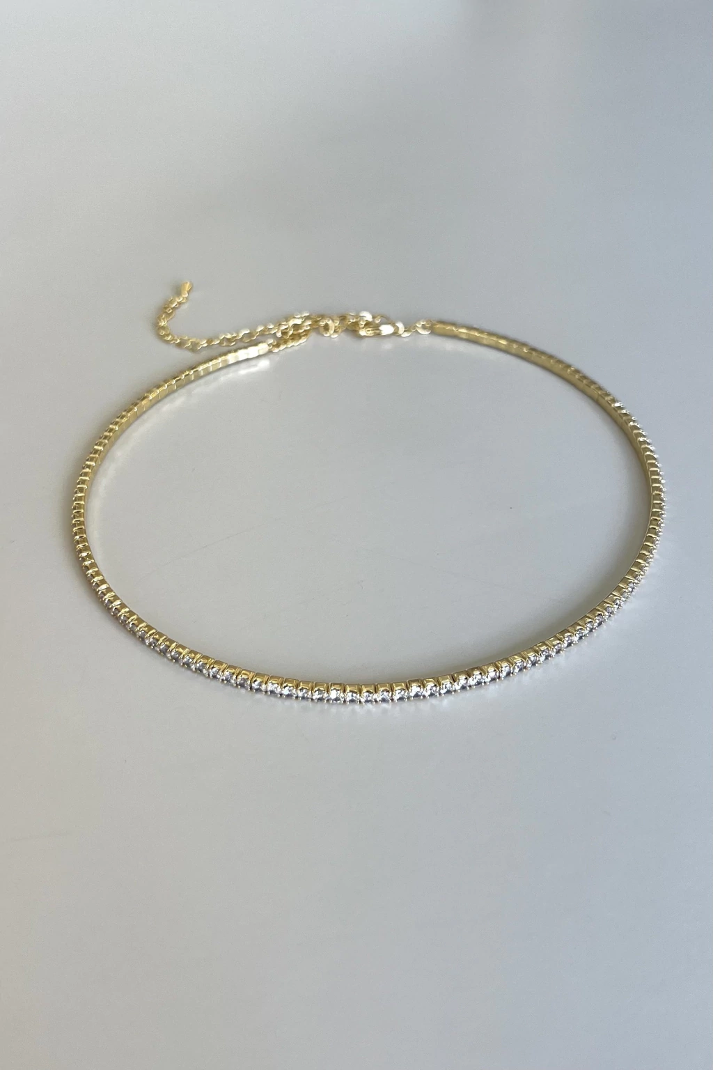 Choker Zircônias - semijoia