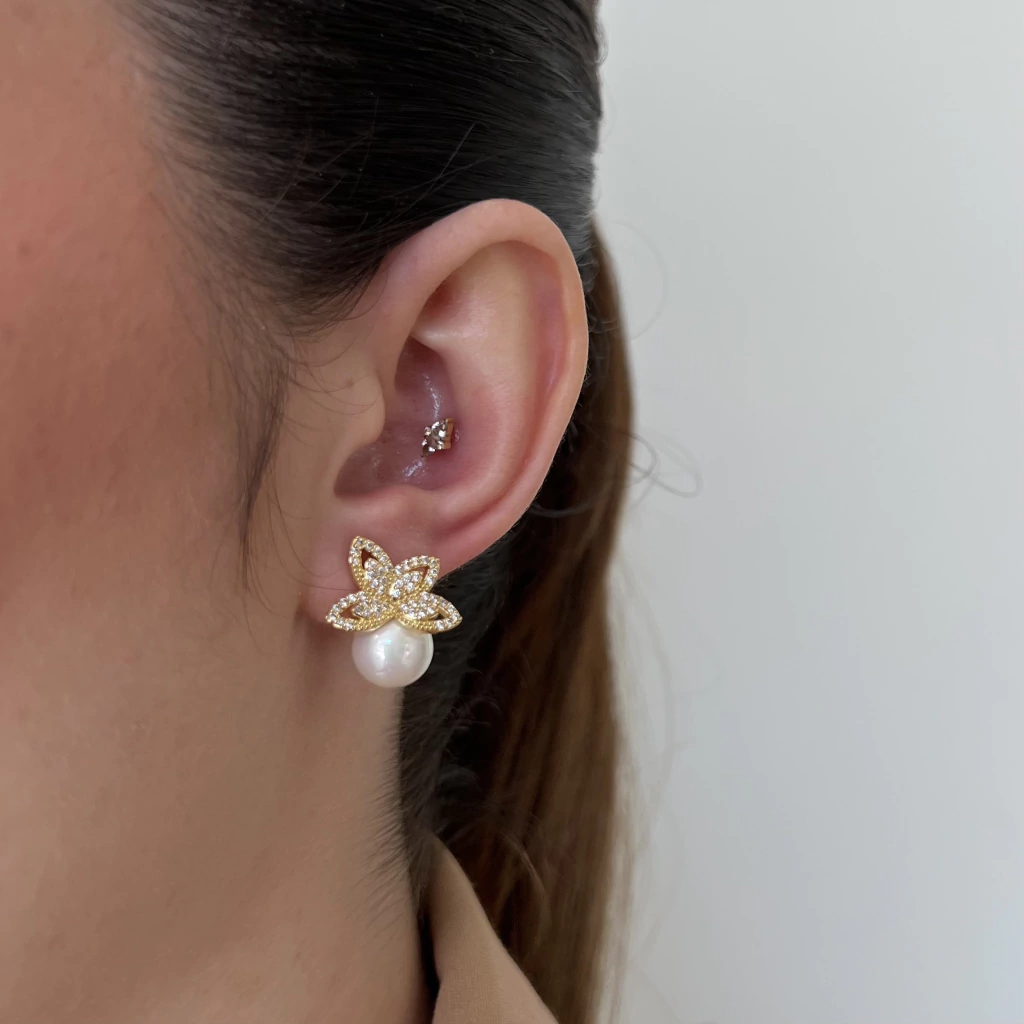 Brinco Iveria - Semijoia