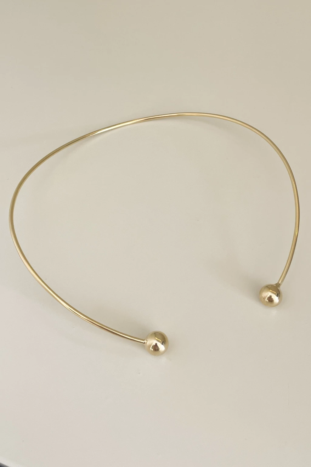 Choker aro Billy dourado - Semijoia