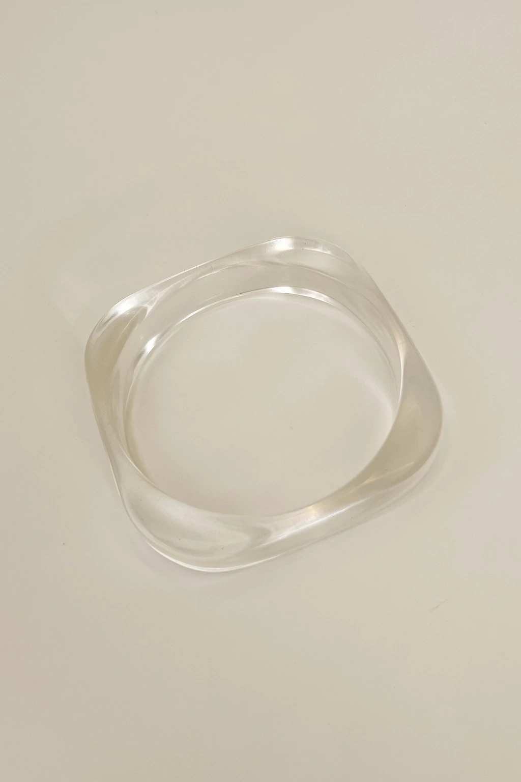 Bracelete Square Slim transparente