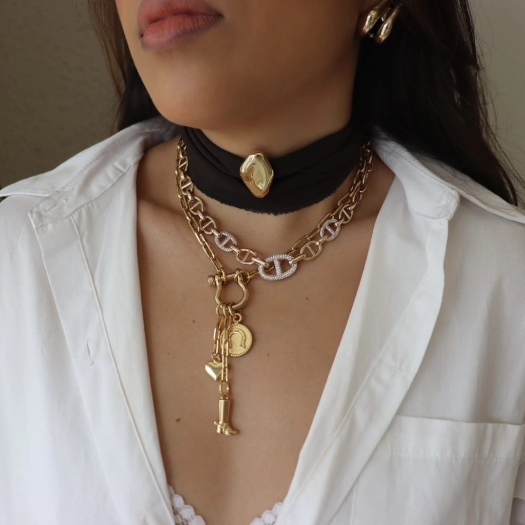 Choker lenço dalvy