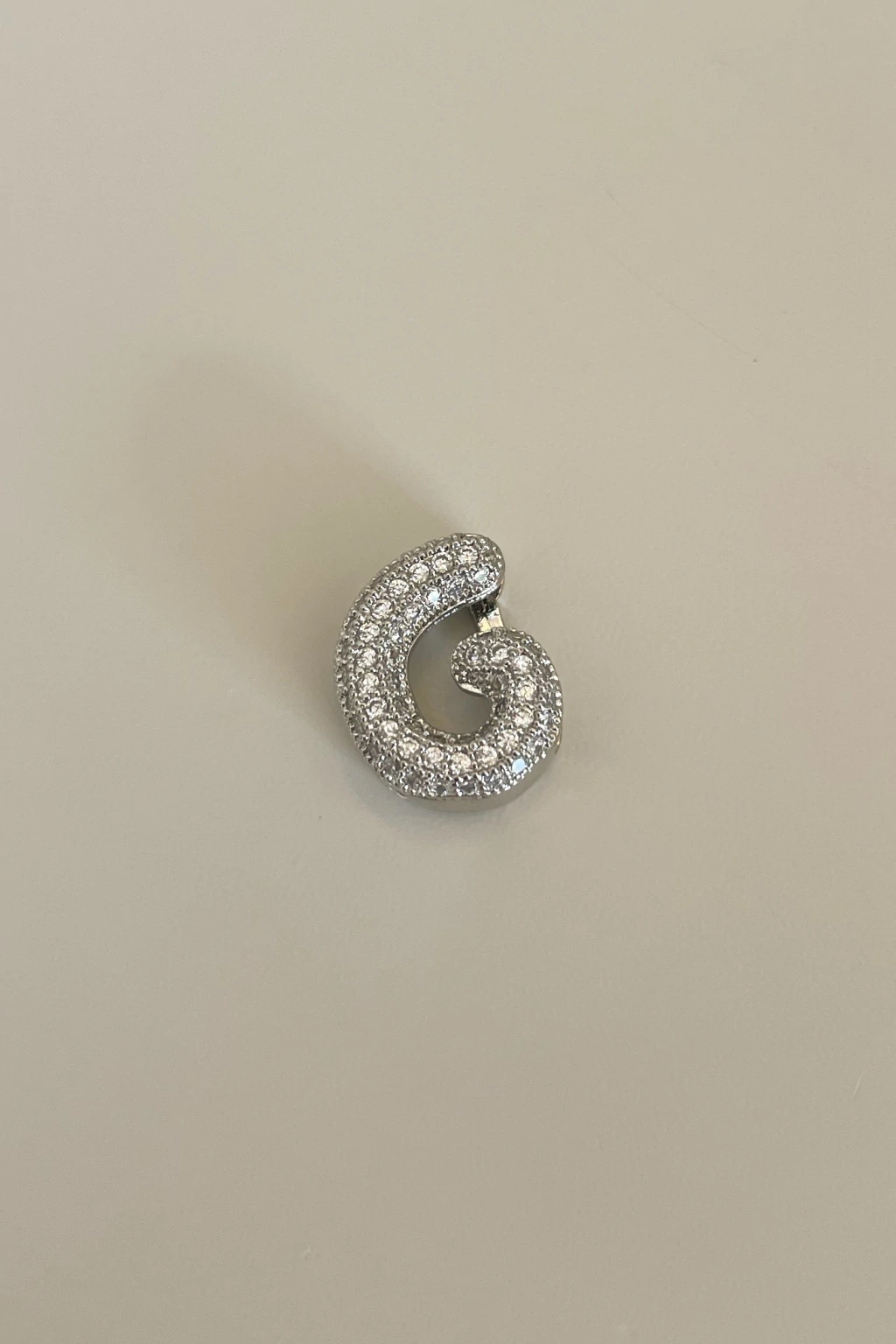 Charms Clips Letra Bold - Semijoia