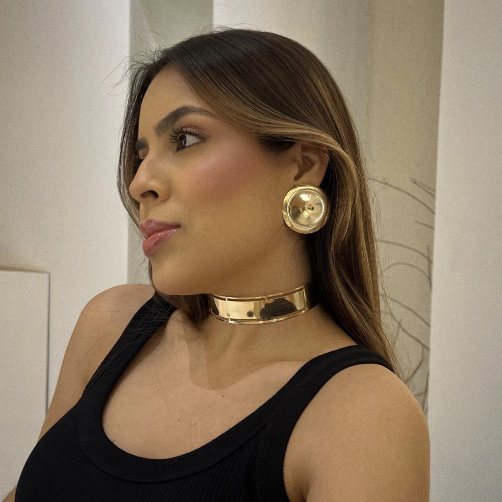 Choker aro Gabi - Semijoia