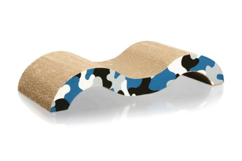 CAMO CAT SCRATCHER M SHAP MEDIUM