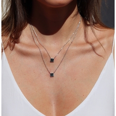 Colar Square Prata 925 - comprar online