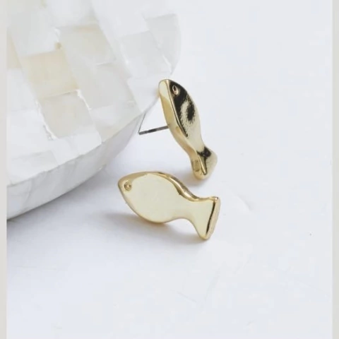 Brinco peixe martelado