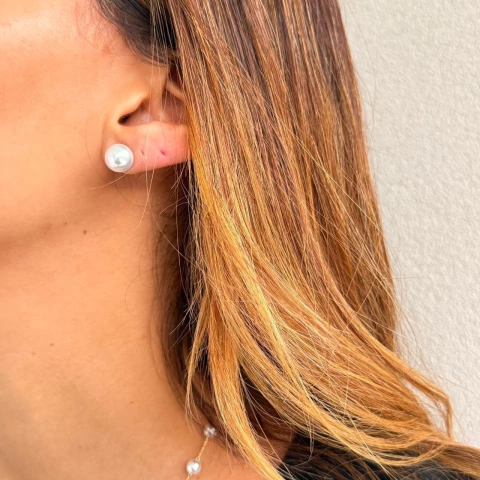 Conjunto Borboleta perolado